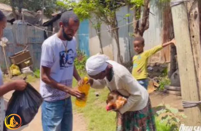 ለተቸገሩ ቤተሰቦች ምግብ በማዳረስ